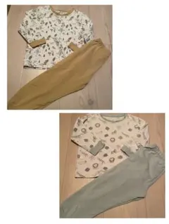 UNIQLO ユニクロ　プーさん　リサラーソン　パジャマ100サイズ　おまとめ