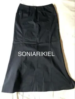 SONIA RYKIEL ブラック ロングスカート 38サイズのサムネイル