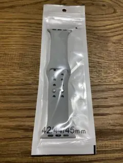 ★ 新品★グレーApple Watchベルトシリコン素材42/44/45mm