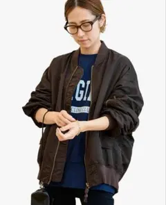 FRAMeWORK ナイロンツイルMA-1