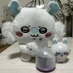 ちいかわ モモンガ もぐもぐぬいぐるみ ジェムリーズ フィギュア 3点セット
