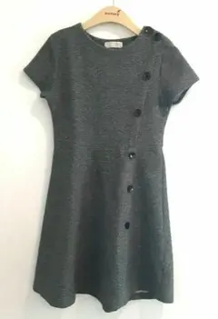☆美品☆ZARAザラキッズ グレーストレッチワンピース 164
