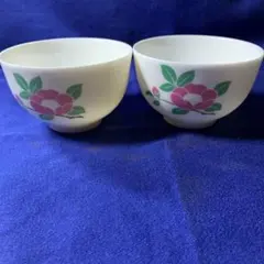 陶泉作　湯呑み二客