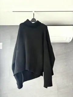 美品 セオリーリュクス コットンカシミヤ ニットパーカー フーディー