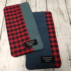 ハーフハンカチセット マルチカラー チェック