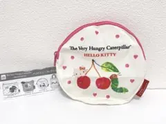 キティ はらぺこあおむしラウンドポーチ　新品未使用