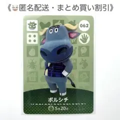 【匿名配送】amiibo ボルシチ あつまれどうぶつの森