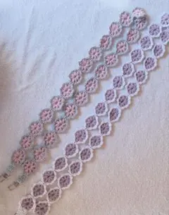 花モチーフ スマホショルダーストラップ