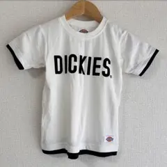 Dickies ディッキーズ トップス ロゴプリント Tシャツ ホワイト 120のサムネイル