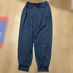 ダークブルー カジュアルパンツ ウエストゴム