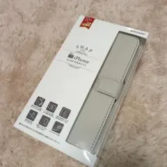 新品iPhone6splus6plus専用グレー手帳型カバーケース