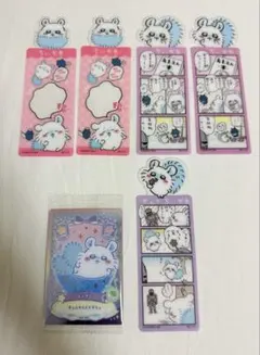 【匿名配送6点セット】ちいかわブックマークコレクション・ラッキーカード モモンガ