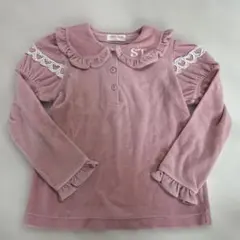 Shirley Temple ベロアカットソー 120cm