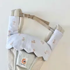 ご好評　抱っこ紐カバー　よだれカバー　リバーシブル　エルゴ対応　クマ柄