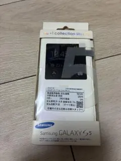 SAMSUNG Galaxy S5 S View Cover ホワイト 純正品のサムネイル