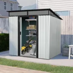 即納即決❣ 物置 プレハブ 屋外 大型 倉庫 大型物置 戸外収納庫 防水
