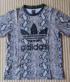 アディダス　オリジナルス　 ヘビ柄 Tシャツ訳あり