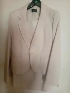 レディースセレモニースーツ3点セットアイボリー