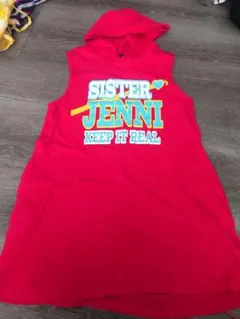 SISTER JENNI ノースリーブワンピース パーカー 150cm　ダンス