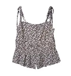 【未使用品】herlipto cherry pattern strap topのサムネイル