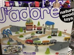 5958YM◉J'ADORE Nature Wood Toys 木製レールセットのサムネイル
