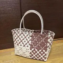 PPバンド プラカゴ　カゴバッグ