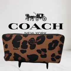 COACH 長財布 シグネチャー ブラックリボン柄cz326アウトレット品 