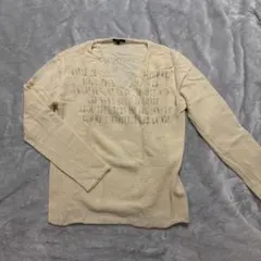 vネック y2kセーター