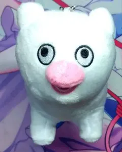 絶滅寸前の動物 ハッチンパモス カバンに付けられるぬいぐるみ