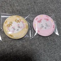 ちいかわ　刺繍缶バッジビスケット2 ちいかわ　シーサー　バラ売りOK
