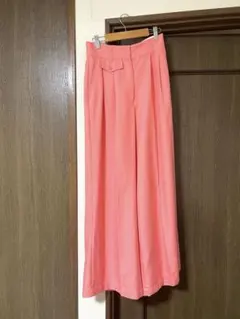 KBF フラップWIDEストレートパンツ