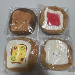 にっこりーノ トーストのぬいぐるみポーチ Qualia