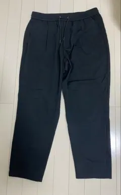 ナノユニバース　イージーパンツ　ブラック　美品