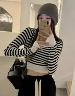 SHEIN トップス ニットトップス