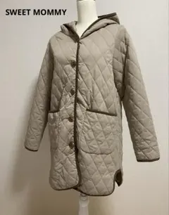 SWEET MOMMY キルティング コート ベージュ Mサイズのサムネイル
