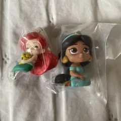 ディズニー　プリンセス　ガチアリエル　ジャスミン　がゅーこっと