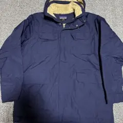 （美品）patagonia パタゴニア　イスマスパーカー　ネイビー Ｌ