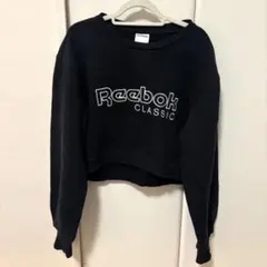 Reebok ショート丈スウェット トレーナー