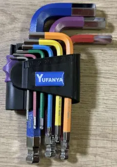 六角レンチセット9点 サイズ1.5-10 mm ボールヘッド六角レンチセット