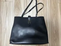 FURLA フルラ 肩掛けトートバッグ ブラック ゴールド金具