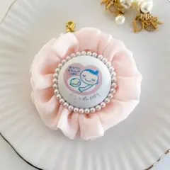 マタニティマーク　ロゼット　キーホルダー　【完成品】
