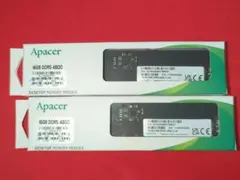 Apacer DDR5 4800 CL40 メモリ 16GB x2（32GB）