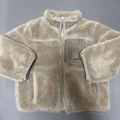 PETIT MAIN フリースジャケット ベージュ