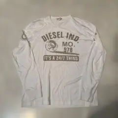 DIESEL 長袖シャツ XXL ホワイト