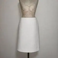 PRADA 2011SS ミニスカート コットン リネン 白 40 アーカイブのサムネイル