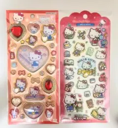 サンリオ　ハローキティ　キラキラジュエル　ドロップジェリー　シール