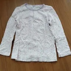 ミキハウス花柄 長袖カットソー 120