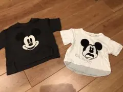 futafuta☆ワッフル地 Tシャツ 100 2点セット