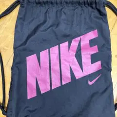 NIKE ナップザック 黒/ピンク　90s- 00s y2k