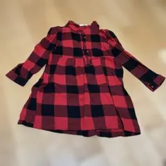 GAP KIDS チェック柄 ワンピース 120cm